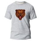 Camiseta Algodão Premium Estampa Digital Urso Selvagem