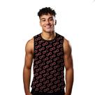 Camiseta Algodão Regata Verão Estilo Moda Praia Infinito Vermelho Red 347 Camiseta Algodão Regata Verão Estilo Moda Praia Infinito Vermelho Red 347
