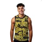 Camiseta Algodão Regata Verão Estilo Moda Praia Trator Cartoon Escavadeira 489 Camiseta Algodão Regata Verão Estilo Moda Praia Trator Cartoon Escavadeira 489