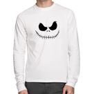 Camiseta Algodão Scare Face Manga Longa - Foca na Moda