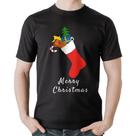 Camiseta Algodão Socket Merry Christmas - Foca na Moda Camiseta Algodão Socket Merry Christmas - Foca na Moda