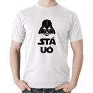 Camiseta Algodão Stá Uó - Foca na Moda