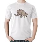Camiseta Algodão Stegosaurus - Foca na Moda
