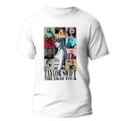 Camiseta Algodão Taylor Swift The Eras Tour Midnights Unissex