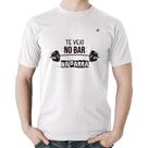 Camiseta Algodão Te vejo na barra - Foca na Moda Camiseta Algodão Te vejo na barra - Foca na Moda