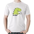 Camiseta Algodão Tea-Rex - Foca na Moda