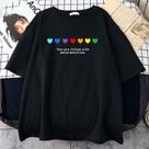 Camiseta Algodão Undertale Youre Filled With Determination Unissex Camiseta Algodão Undertale Youre Filled With Determination Unissex