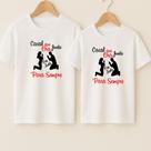 Camiseta Algodão Unissex Casal Estampa Casal Que Ora Juntos Romance Amor Presente Dia Dos Namorados