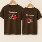 Camiseta Algodão Unissex Estamp Propósito De Deus Casal Completando Metadinha Compre 2 Namorados Camiseta Algodão Unissex Estamp Propósito De Deus Casal Completando Metadinha Compre 2 Namorados