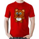 Camiseta Algodão Ursinho Desenho - Foca na Moda