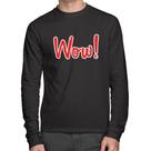 Camiseta Algodão Wow! Manga Longa - Foca na Moda