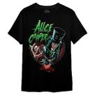 Camiseta Alice Cooper Jack In The Box Consulado do Rock