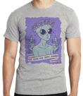 Camiseta Alien cute Blusa criança infantil juvenil adulto camisa tamanhos