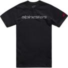 Camiseta Alpinestars Linear Wordmark 2.0 Preto Cinza Verm