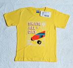 Camiseta amarela tamanho 8 anos Camiseta amarela tamanho 8 anos