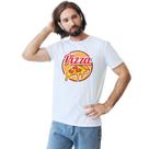 Camiseta Amor Por Pizza Pizzaria Camisa Personalizada Blusa Adulto Algodão com Poliéster