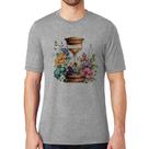 Camiseta Ampulheta Floral - Foca na Moda