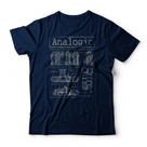 Camiseta Analog Camera Studio Geek Camiseta Analog Camera Studio Geek