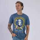 Camiseta animation hunter x hunter killua zoldyck - piticas tamanho:pcor:azul marinho