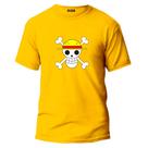 Camiseta Anime One Piece D. Luffy Caveira Monkey Unissex Varias Cores