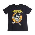 Camiseta Anthrax Blusa Oficial Banda de Rock Of0306