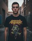 Camiseta Anthrax Trash Metal Oficial Liciendade Preto Of0276