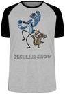 Camiseta Apenas show Mordecai Rigby dança Blusa Plus Size extra grande adulto ou infantil Camiseta Apenas show Mordecai Rigby dança Blusa Plus Size extra grande adulto ou infantil