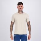 Camiseta Aramis Basica Linho Bege