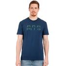 Camiseta Aramis Move Lettering Cutted IN24 Marinho Masculino