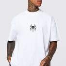 Camiseta Aranha Básica Masculina Feminina Slim T-SHIRT Camisa Algodão 30.1 Oversized Homem aranha Anime Desenho 2
