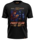 Camiseta Arcade Geek Gamer Luta Fight Club 16 Bit Round Fighter Kombat Nerd 526