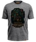 Camiseta Arcade Geek Gamer RPG Quest Accepted Paladin Paladino Escolha Seu Caminho XP Dragões 529
