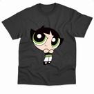 Camiseta As Meninas Super Poderosas Tshirt Docinho Desenho 100% Algodão