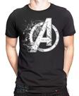 Camiseta Avengers Vingadores Logo Endgame Capitão America