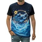 Camiseta Avião No Céu Aviação Aeroplano Arte Aeronave Cores