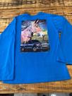 Camiseta Azul Mula Traiada