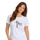 Camiseta Baby Look 100% Algodão Católica Estampa em DTF Maria passa na frente 2 EI-2651 Camiseta Baby Look 100% Algodão Católica Estampa em DTF Maria passa na frente 2 EI-2651