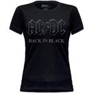 Camiseta Baby Look Ac/dc*/ Back In Black Cod. 059 Camiseta Baby Look Ac/dc*/ Back In Black Cod. 059