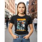 Camiseta Baby Look Anime Chainsaw Man Aki Hayakawa