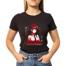Camiseta Baby Look Anime Chainsaw Man Exclusiva