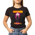 Camiseta Baby Look Anime Chainsaw Man Makima 100% Algodao