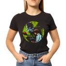 Camiseta Baby Look Anime Death Note Light Yagami Oferta