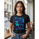 Camiseta Baby Look Anime Ghost In The Shell 100% Algodao