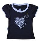 Camiseta Baby Look Atlético MG Infantil Oficial Camiseta Baby Look Atlético MG Infantil Oficial