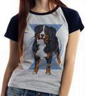 Camiseta Baby Look Blusa Feminina Bernese