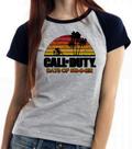 Camiseta Baby Look Blusa Feminina Call of Duty Summer