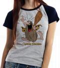 Camiseta Baby Look Blusa Feminina Capitão Caverna