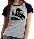 Camiseta Baby Look Blusa Feminina Capitão Jack Sparrow