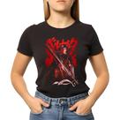 Camiseta Baby Look Feminina Anime Bersek Exclusiva Premium