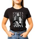 Camiseta Baby Look Feminina Anitta 100% Algodao Mode 2